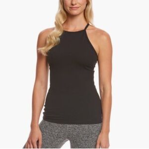 Beyond Yoga Open Back Yoga Tank in Black